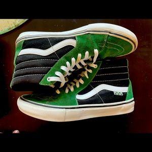 Vans Sk8 High Juniper & Black Size 10